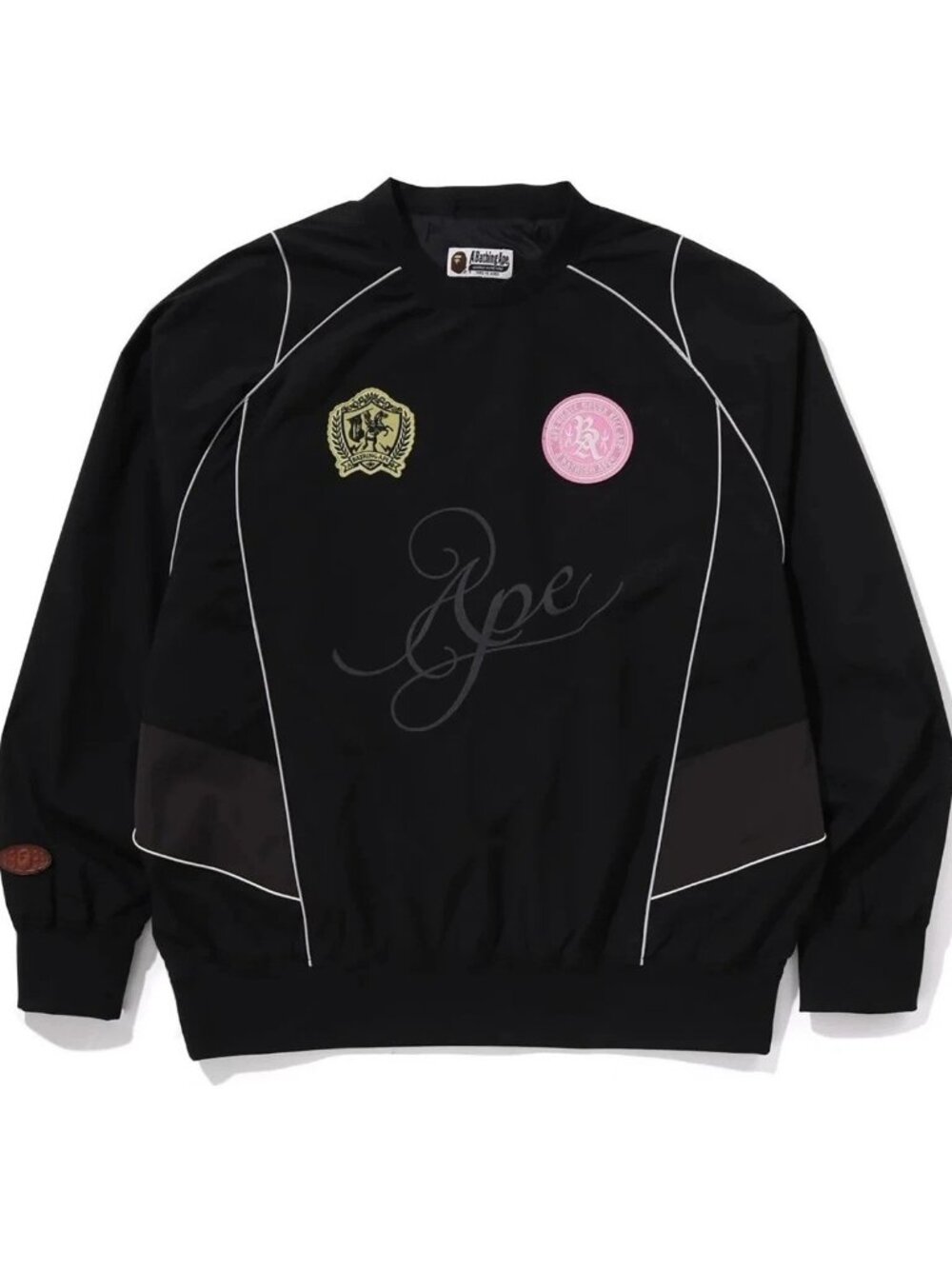 A Bathing Ape - BAPE - Multi Logo Relaxed Fit Pullover